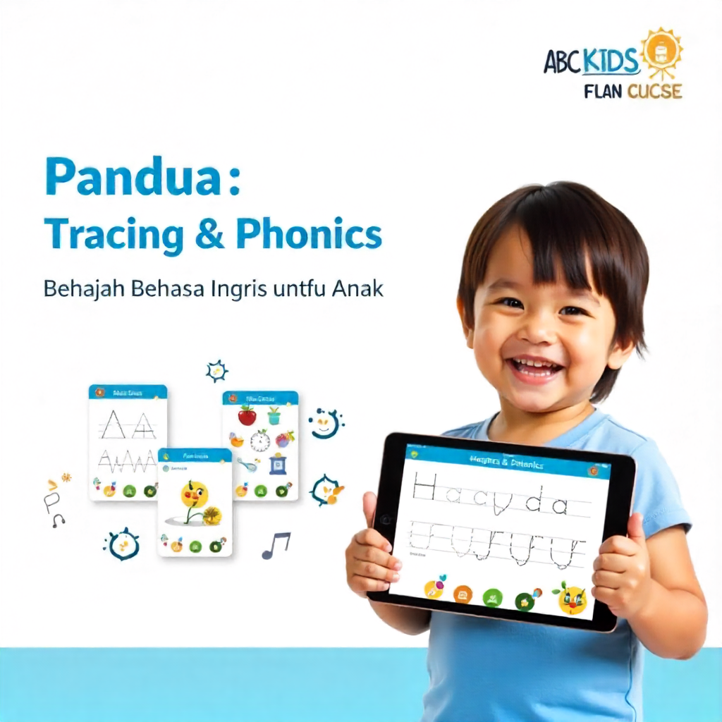 ABC Kids – Tracing & Phonics – Panduan, Manfaat, dan Strategi Belajar Bahasa Inggris untuk Anak