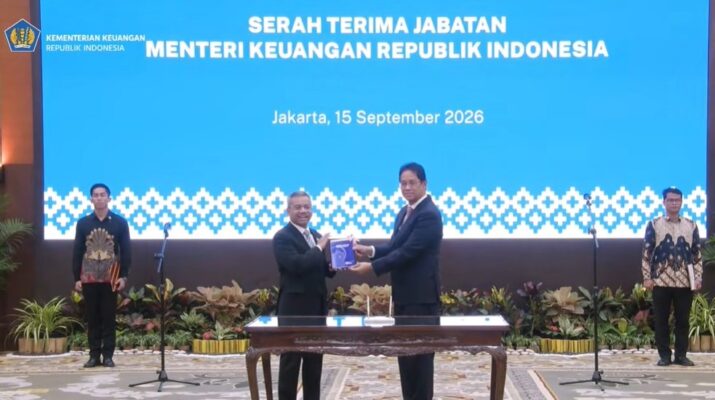 Purbaya Serahkan Jabatan Menkeu kepada Suahasil, Tutup Masa Tugas dengan Ucapan Terima Kasih